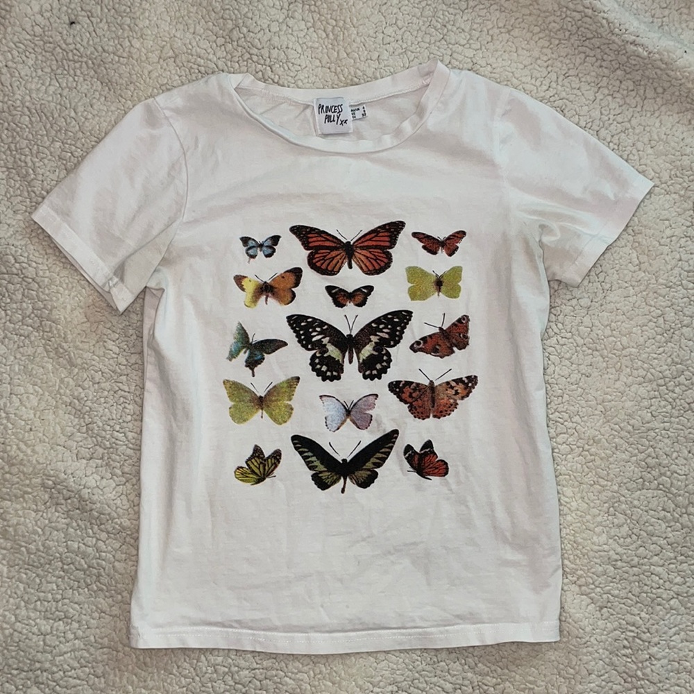 Princess Polly butterfly t shirt